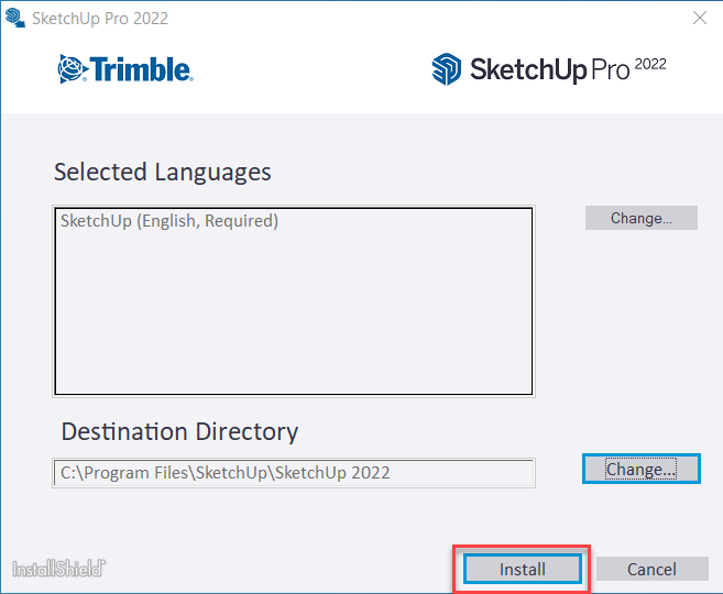 Tải SketchUp 2022 Full - Hướng dẫn cài đặt chi tiết